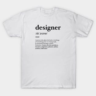 definition of designer T-Shirt